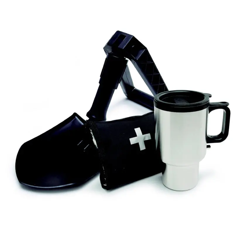 Mountaineering Kit With Shovel And Travel Mug 1