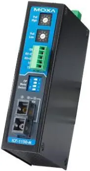 Moxa Eds-G205A-4Sfp Industrial Media Converter – Rs-232/422/485 To Fiber Optic 1