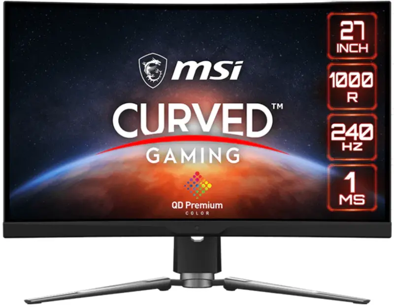 Msi Mpg Artymis 273Cqrx – 27" Qd-Va Gaming Monitor Featuring 240Hz, 1Ms Response & Wqhd Resolution 1