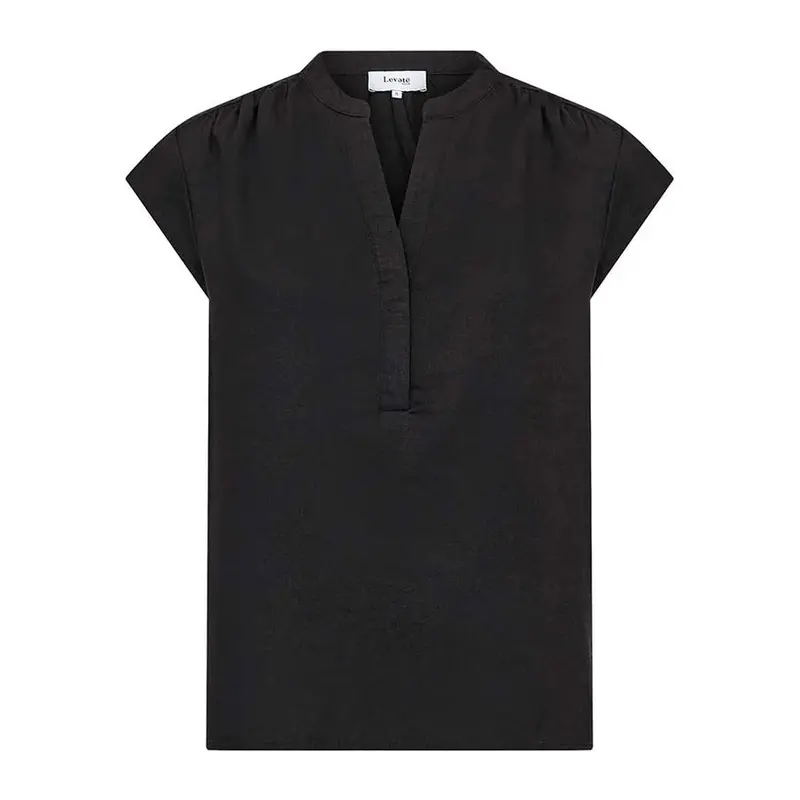 Naja 19 Black Cropped Knit Top 1