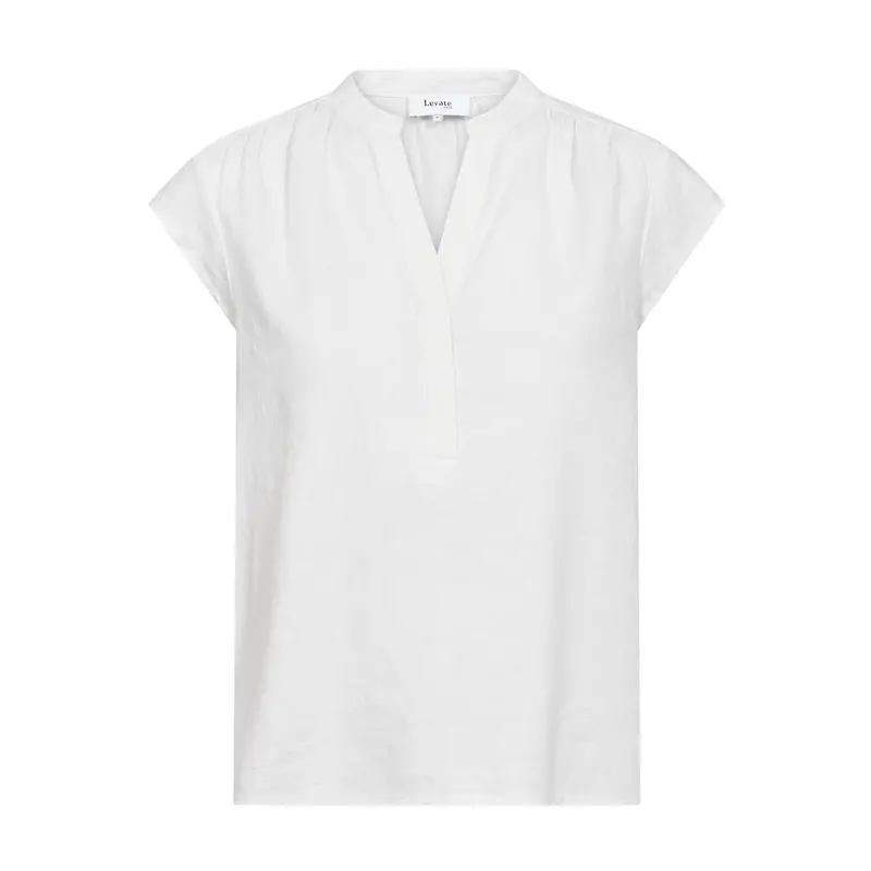 Naja 19 High-Waisted Top – Bright White 1
