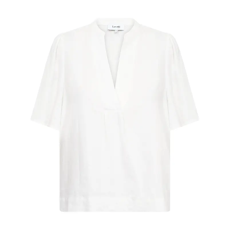 Naja 32 High-Waisted Top – Classic White 1