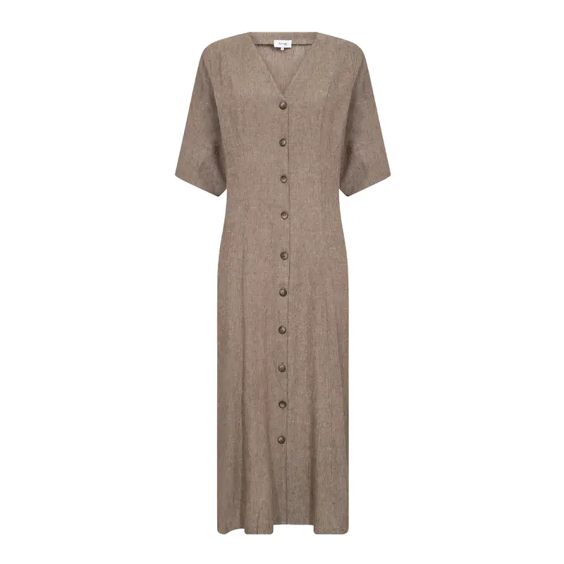 Naja 52 High-Waisted Dress – Falcon Melange 1