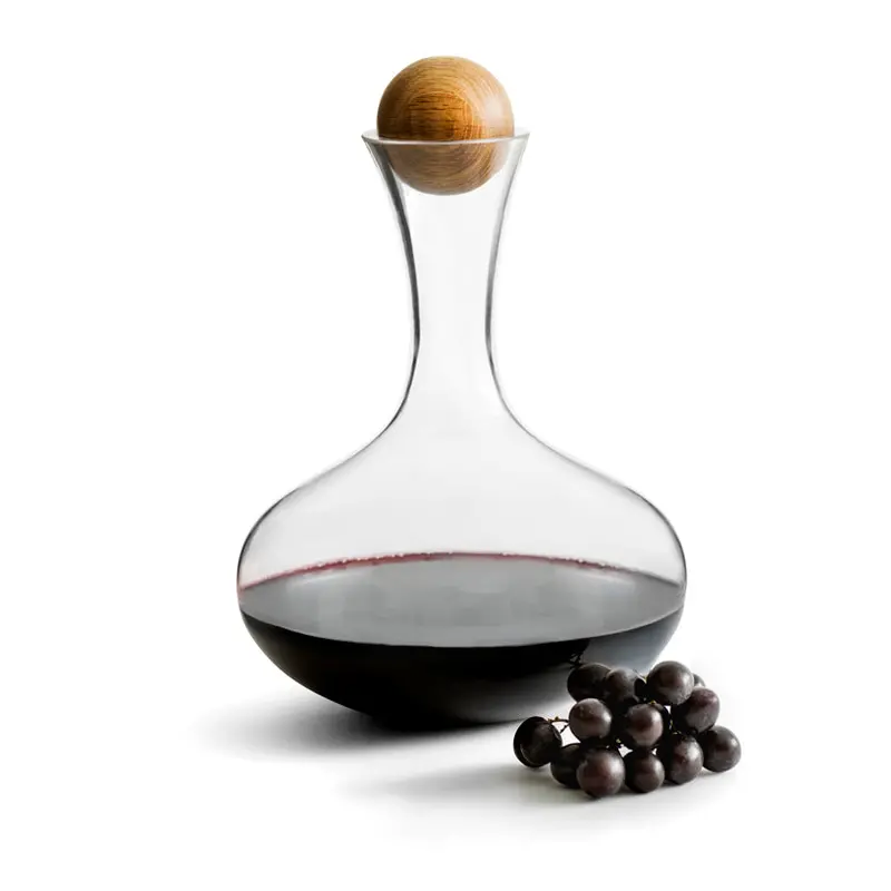 Nature Wine Carafe With Stopper – Height: 27 Cm, Diameter: 19 Cm, Capacity: 2 L 1
