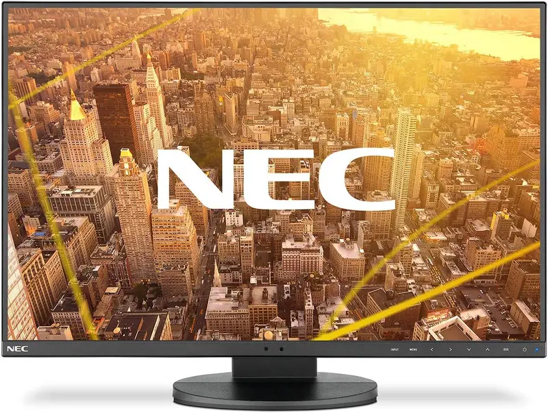 Nec Multisync Ea241Wu — 24-Inch Enterprise Monitor Featuring Ultra-Narrow Bezels | Black 1