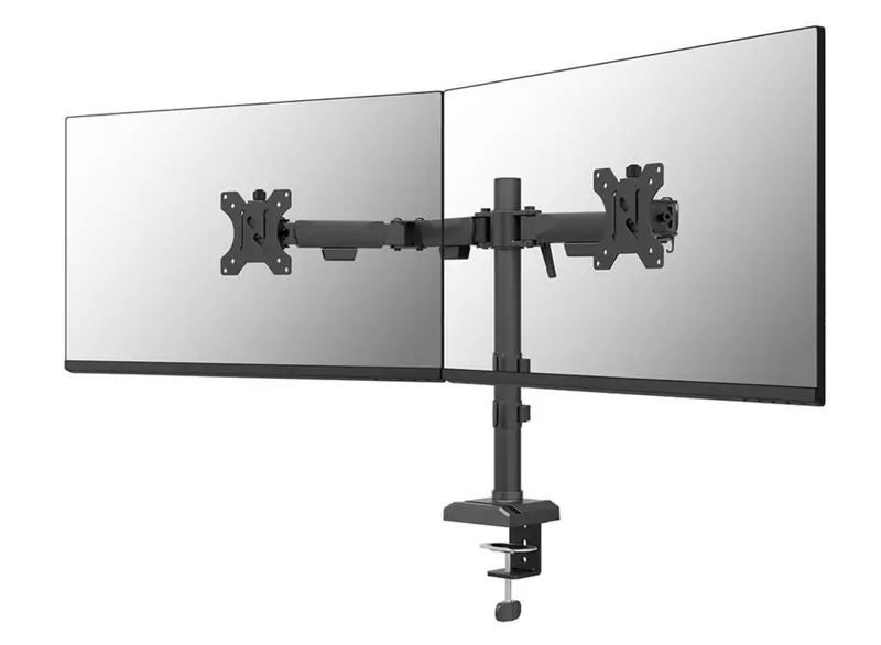 Neomounts Nero Ds60-600Bl2 Dual Monitor Arm With Quick-Fix 180° Stop For 10–32 Inch Screens 1