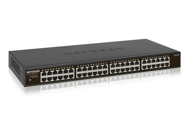 Netgear Gs348-100Eus 48-Port Gigabit Unmanaged Ethernet Switch 1