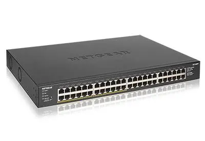 Netgear Gs348Pp-100Eus: High-Capacity 48-Port Gigabit Poe+ Unmanaged Switch — 380W Power Budget 1