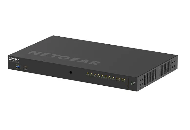 Netgear Gsm4212Ux-100Eus: 8-Port Ultra90 Poe++ (802.3Bt) Managed Switch — 720W, 2X Sfp+, 2X Gigabit 1