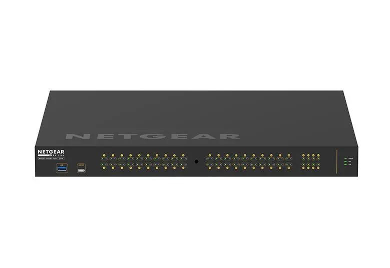 Netgear Gsm4248P-100Eus: 40-Port Gigabit Poe+ Layer 3 Managed Switch (480W) With 8X Sfp Uplinks 1