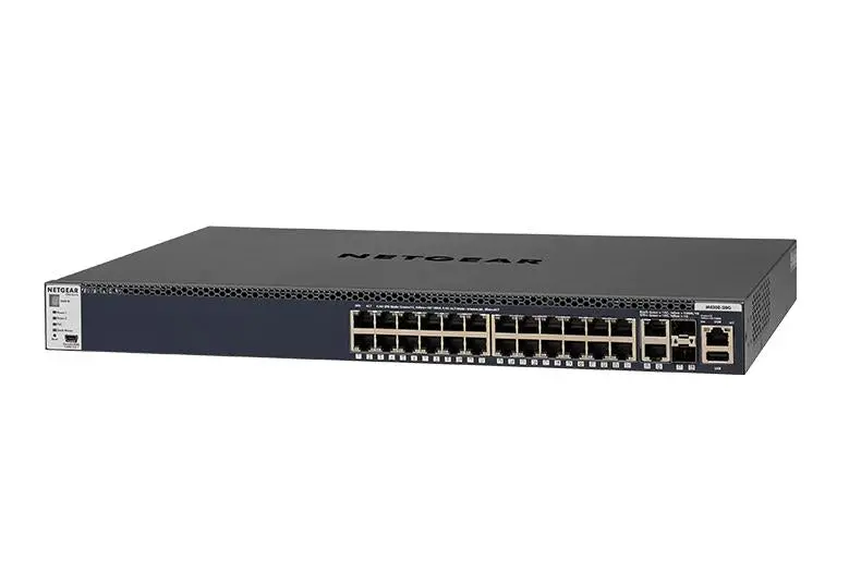 Netgear Gsm4328S-100Nes 24-Port Managed Gigabit Switch With 10G Uplinks 1