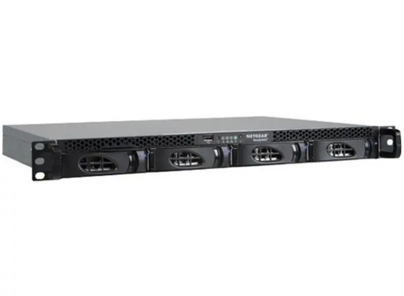 Netgear Readynas Rr230400-100Nes — 4-Bay 1U Rackmount Nas With Intel Celeron Dual-Core, 128Mb Flash & 2Gb Ddr3L Ram 1