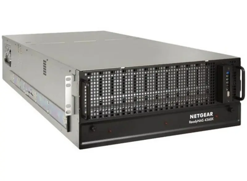 Netgear Readynas Rr4360X0-10000S — 60-Bay 4U Rackmount San/Nas With Xeon E3-1225 V5 & 16Gb Ddr4 Ram (No Poe) 1