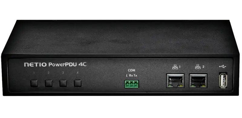 Netio Powerpdu 4C Smart 4-Outlet Networked Power Strip 1