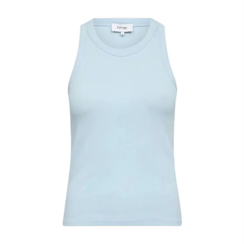 Numbia 1 Sleeveless Tank Top – Lyseblå Cool-Tone Basic 1