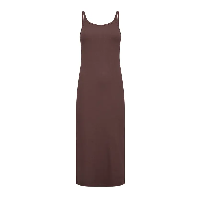 Numbia 15-Ply Brown Wrap Dress 1