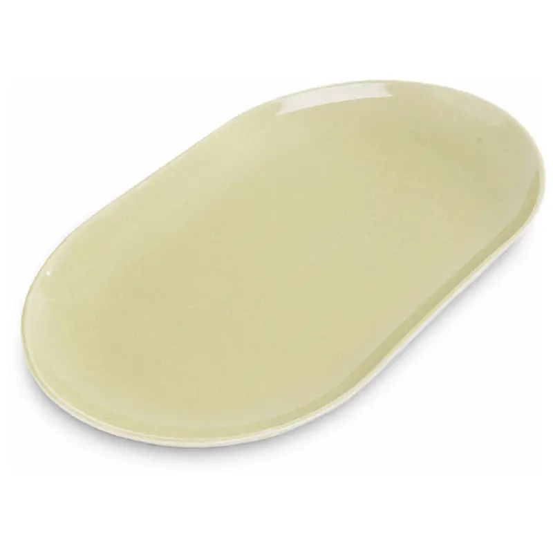 Olive-Shaped Serving Plate – 33.5X22.5 Cm 1
