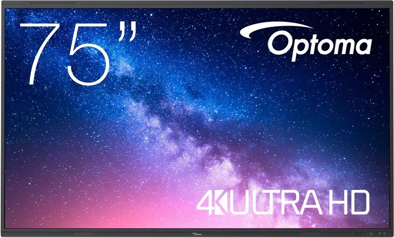 Optoma H1F0C0Obw101 75-Inch 4K Interactive Touch Whiteboard With Built-In Android Os | 5753Rk 1
