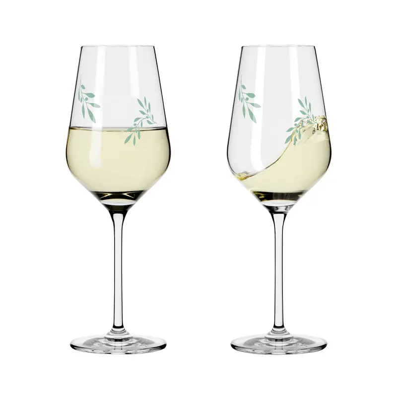 Organix #1 White Wine Glasses – 2-Piece Set By Bohnenberg (38 Cl, Ø8 X 22.7 Cm) 1