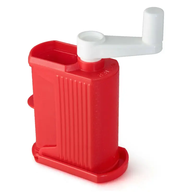 Parmesan Grater With Crank & Sliding Base – 10 × 5.5 × 14 Cm 1