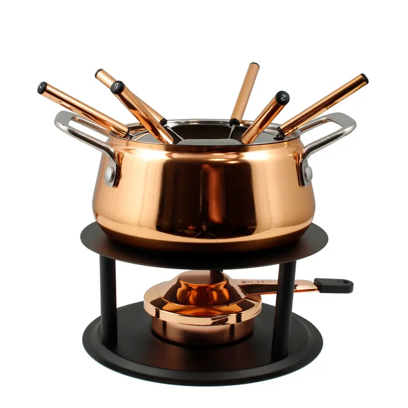 Peak Fondue Set – 10-Piece, 1.25 L Capacity, 24 × 21.5 × 18 Cm Dimensions 1