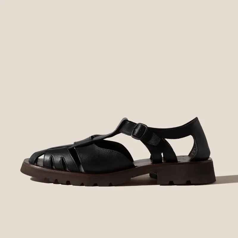 Pesca Sport-Style Sandal In Black 1