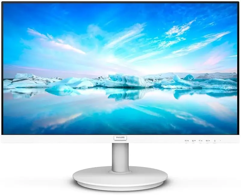 Philips 241V8Aw/00 23.8-Inch Full Hd Led Monitor — White Design 1