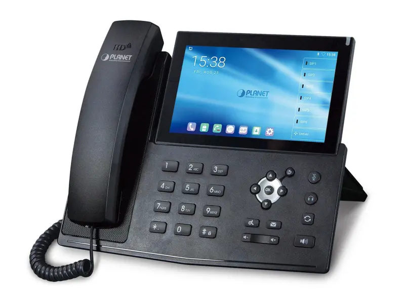 Planet Icf-1900 Android Sip Conference Phone — 7-Inch Hd Touchscreen, Voip & Audio Conferencing 1
