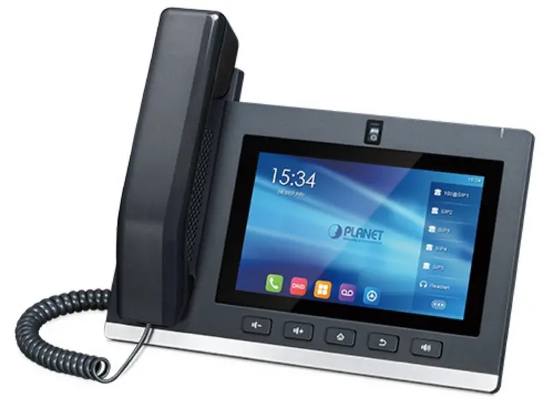 Planet Icf-2000 Smart Media Sip Conference Phone — 7-Inch Full Hd Touch Display + Integrated Camera 1