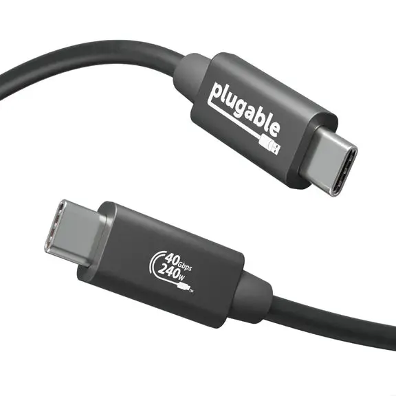 Plugable 1M Usb4 240W Epr Cable – Usb4-240W-1M 1