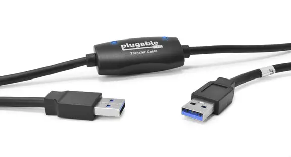 Plugable 2M Black Usb 2.0 A-To-A Cable – Usb3-Tran 1