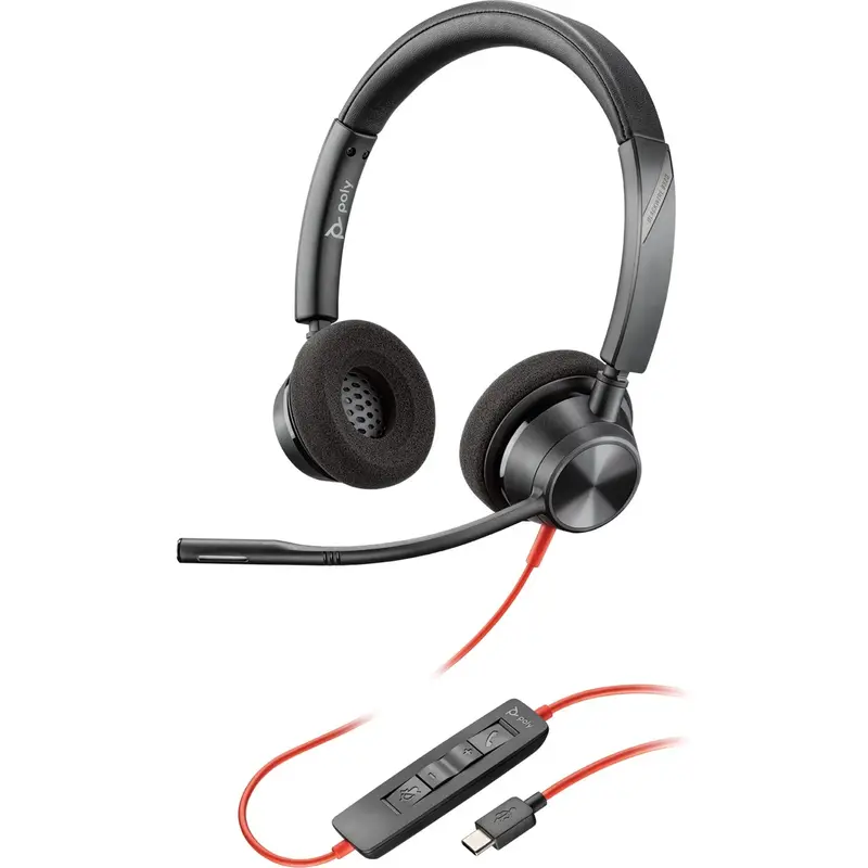 Poly Blackwire 3320 Microsoft Teams Certified Usb-C Headset – Plug-And-Play Productivity | 214013-101 1