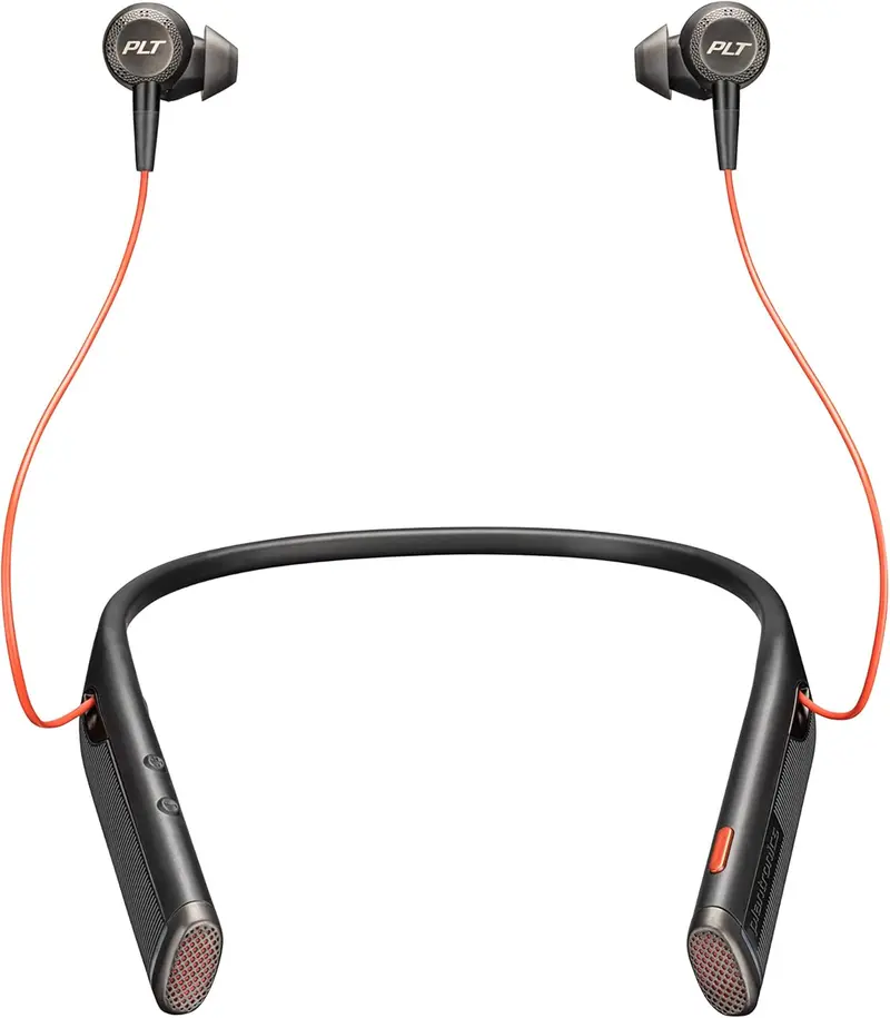 Poly Voyager 6200 Mono Headset – Black, Model 208748-101 1