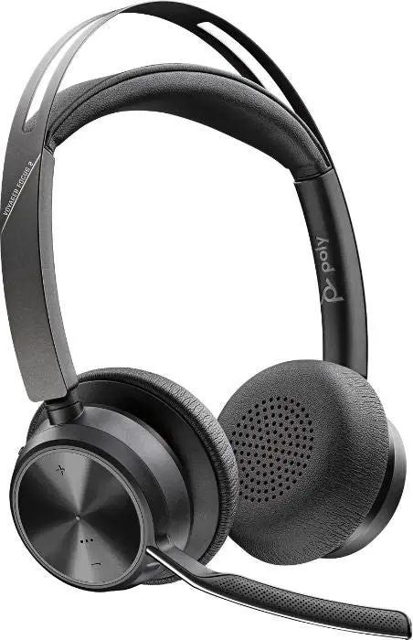 Poly Voyager Focus 2 Uc – Dual-Mode Usb-A & Bluetooth Headset (213726-01) 1