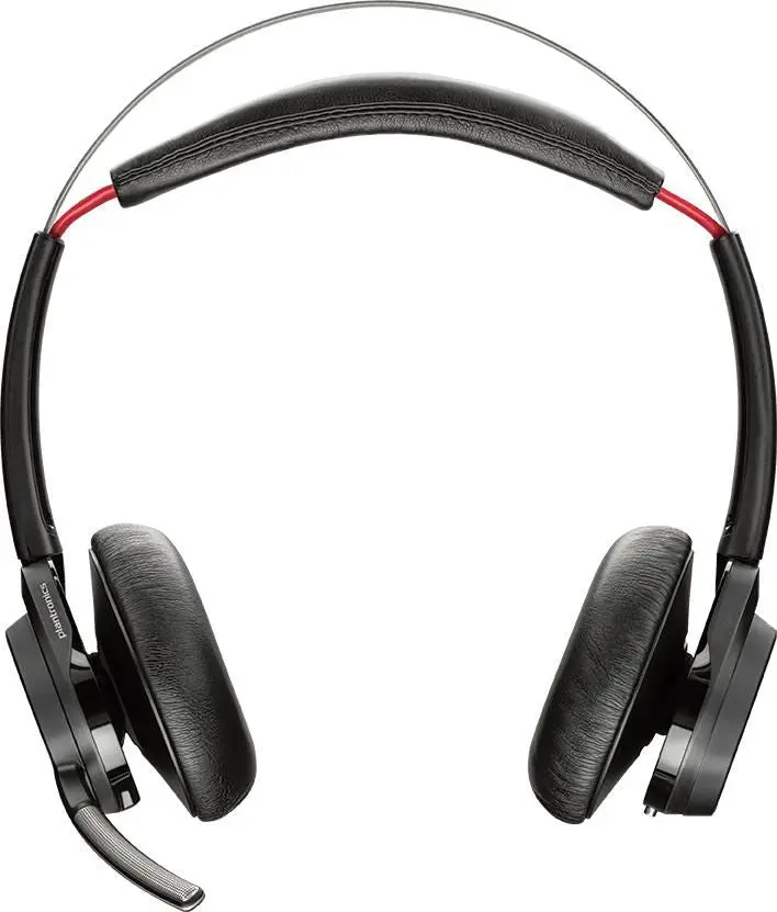 Poly Voyager Focus Uc B825-M Wireless Bluetooth Headset – Premium Noise-Cancelling 1
