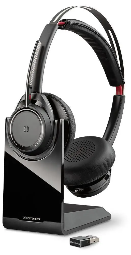 Poly Voyager Focus Uc – Premium Wireless Bluetooth Headset With Ai Noise Shield (202652-101) 1