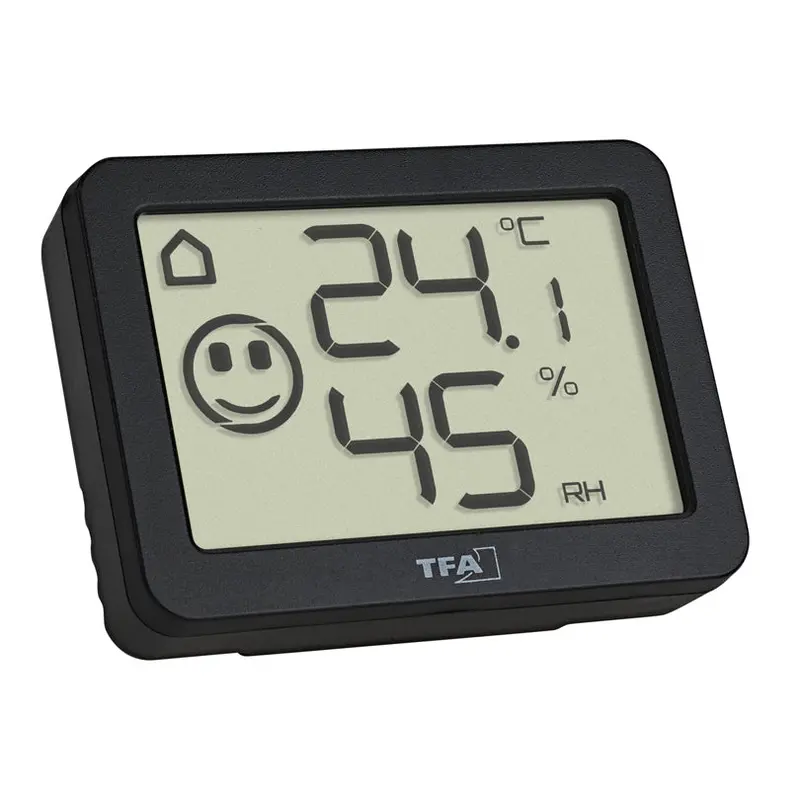 Precision Digital Thermo-Hygrometer – Slim 5.5 X 1.5 X 4 Cm Form Factor 1