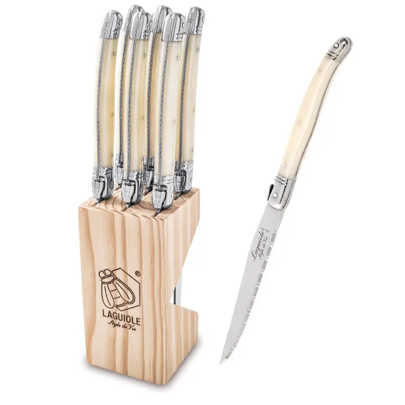 Premium Line Pearl Steak Knife Set – 6-Piece, 11Cm Length 1