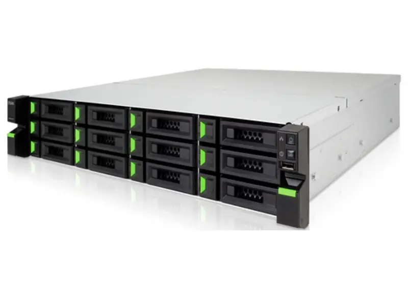 Qsan Xn5012Re/96Tb Origin Storage Xcube Nas – 2U Rackmount, 12+6 Bay, Intel Dual-Core, 12×8Tb Sata 1