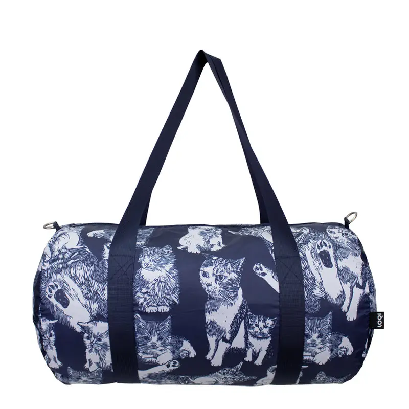 Red Poppy Bee Recycled Weekender Travel Bag – 50X25X25 Cm 1