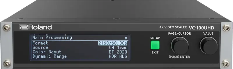 Roland Proav Vc-100Uhd – Professional 4K Video Scaler With Ultra Hd Upscaling And Low Latency 1