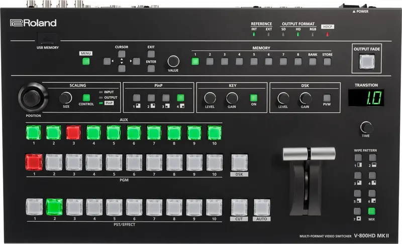 Roland V-800Hd Mk2 Multi-Format Hdmi Video Switcher 1