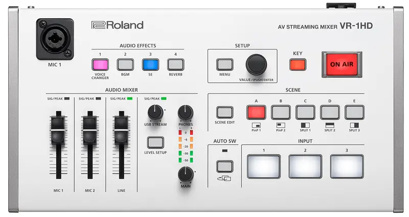 Roland Vr-1Hd Av Streaming Mixer With Hdmi Inputs 1