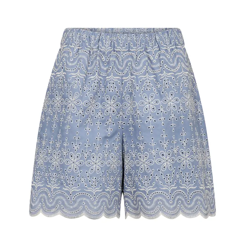 Rosalina 2 Navy Linen Shorts 1