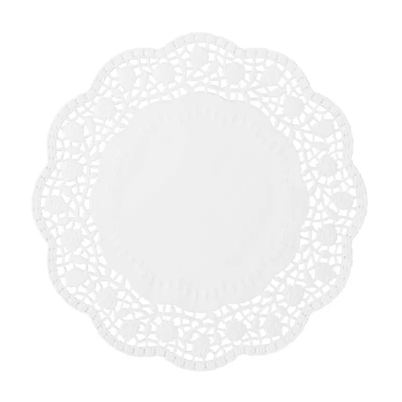 Rose-Printed Cake Boards – 100-Piece Set (22 Cm Diameter) 1