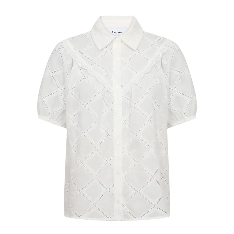 Row 2 White Relaxed-Fit Top 1