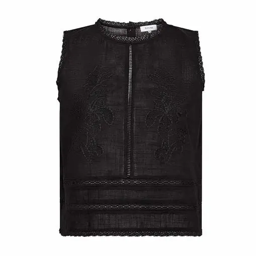 Ryan 1 Minimalist Top In Charcoal Black 1