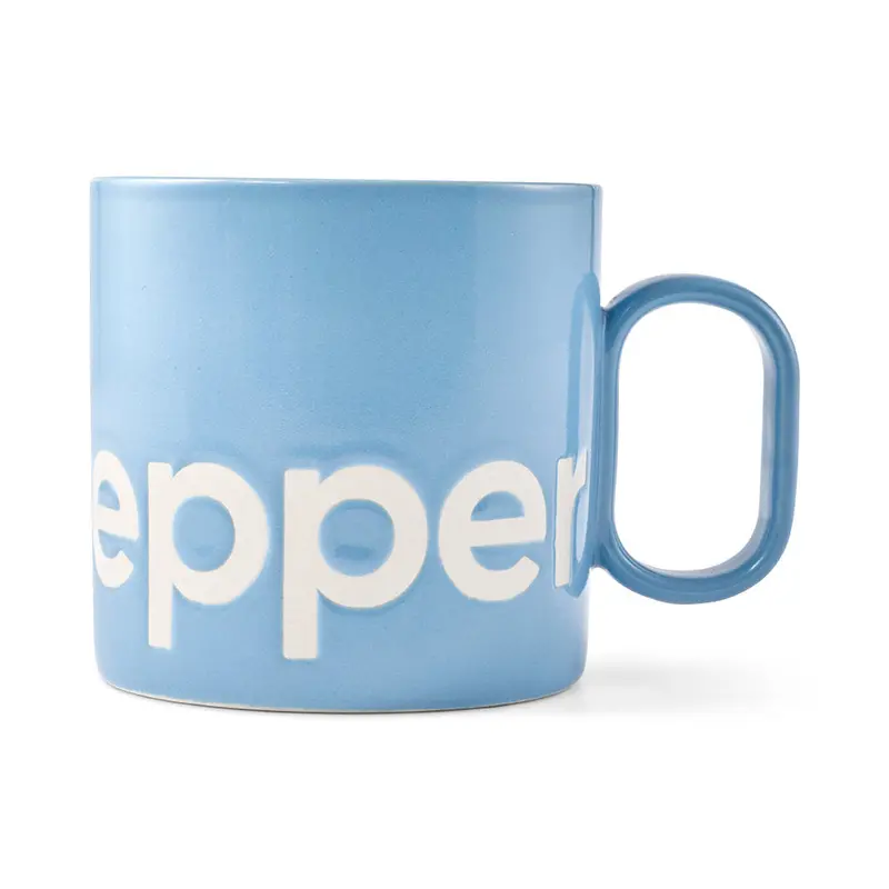 Salt&Pepper Branded Ceramic Mug – 400Ml Contemporary Design 1