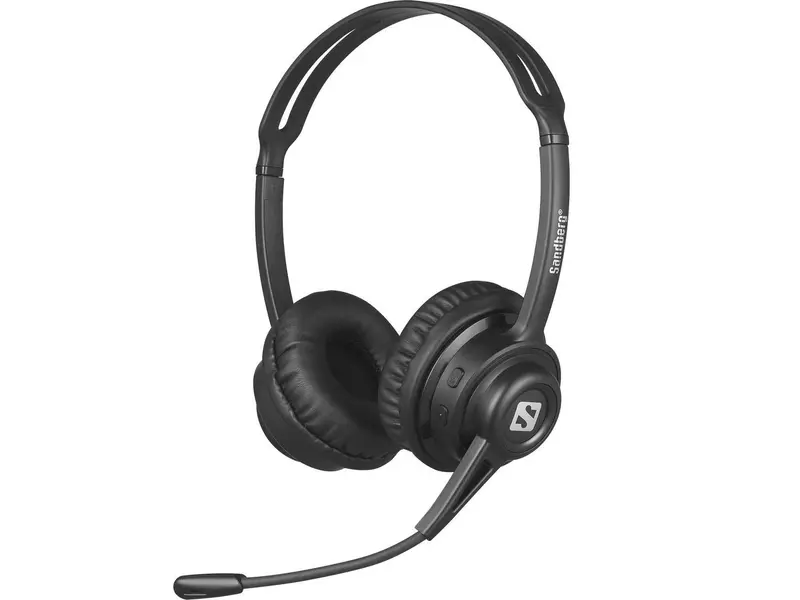 Sandberg 126-44 Wireless Headset Featuring Active Noise Cancellation (Anc) And Environmental Noise Cancellation (Enc) 1