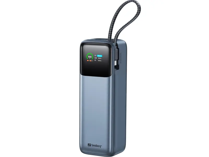 Sandberg All-In-One Powerbank – 27,000Mah With 240W Usb-C Pd Output (Model 421-31) 1